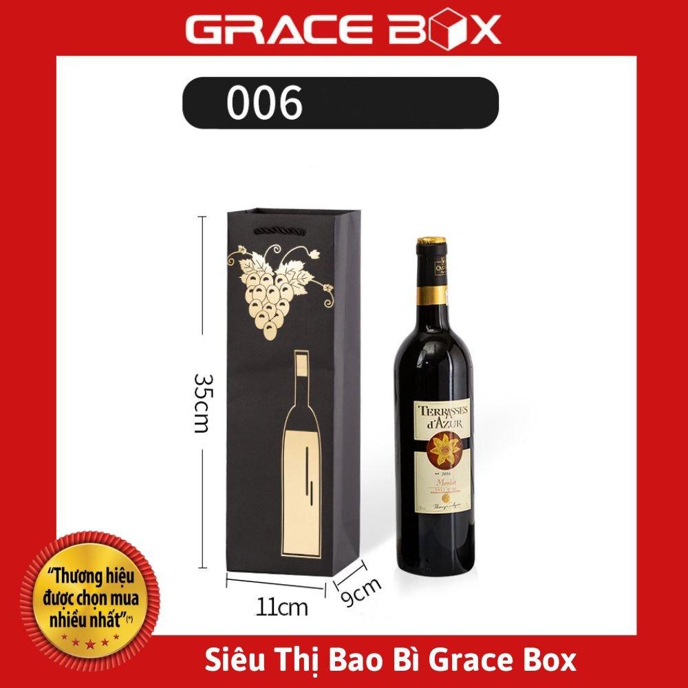 Túi Giấy Đựng Rượu Hàng Cao Cấp - Sang Trọng - Siêu Thị Bao Bì Grace Box