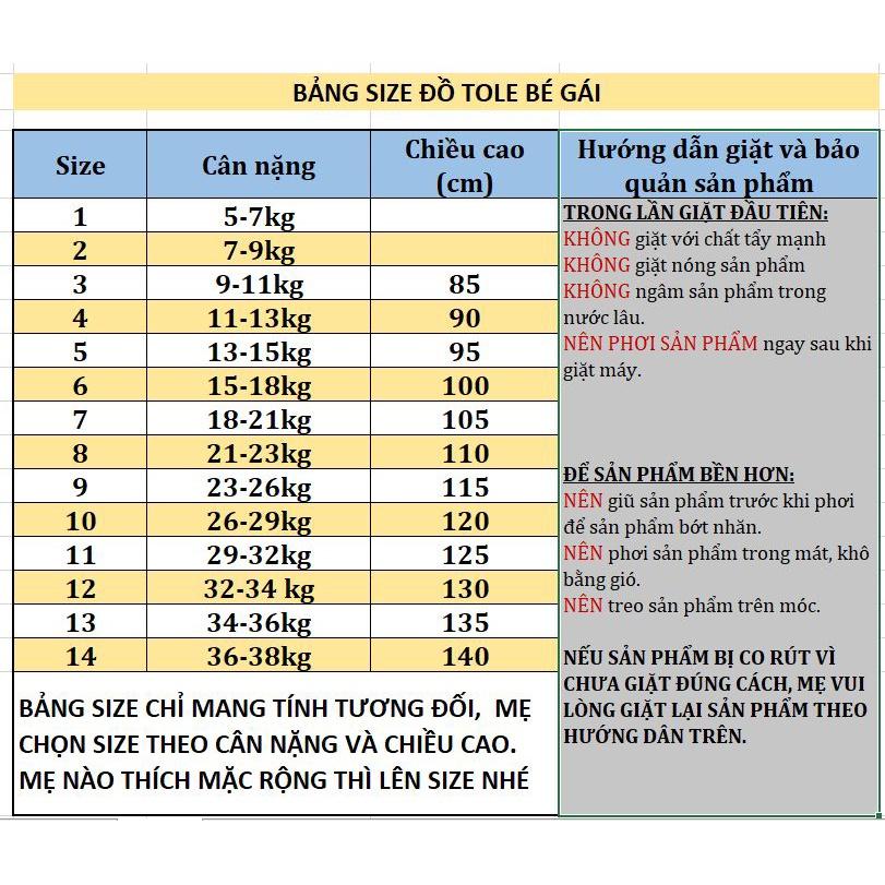 Bộ đồ ngủ bé Gái vải Tôn Tay Dài loại 1 - Nhiều size 1-14 cho bé 5-38kg | đồ bộ bé gái | đồ tôn bé gái