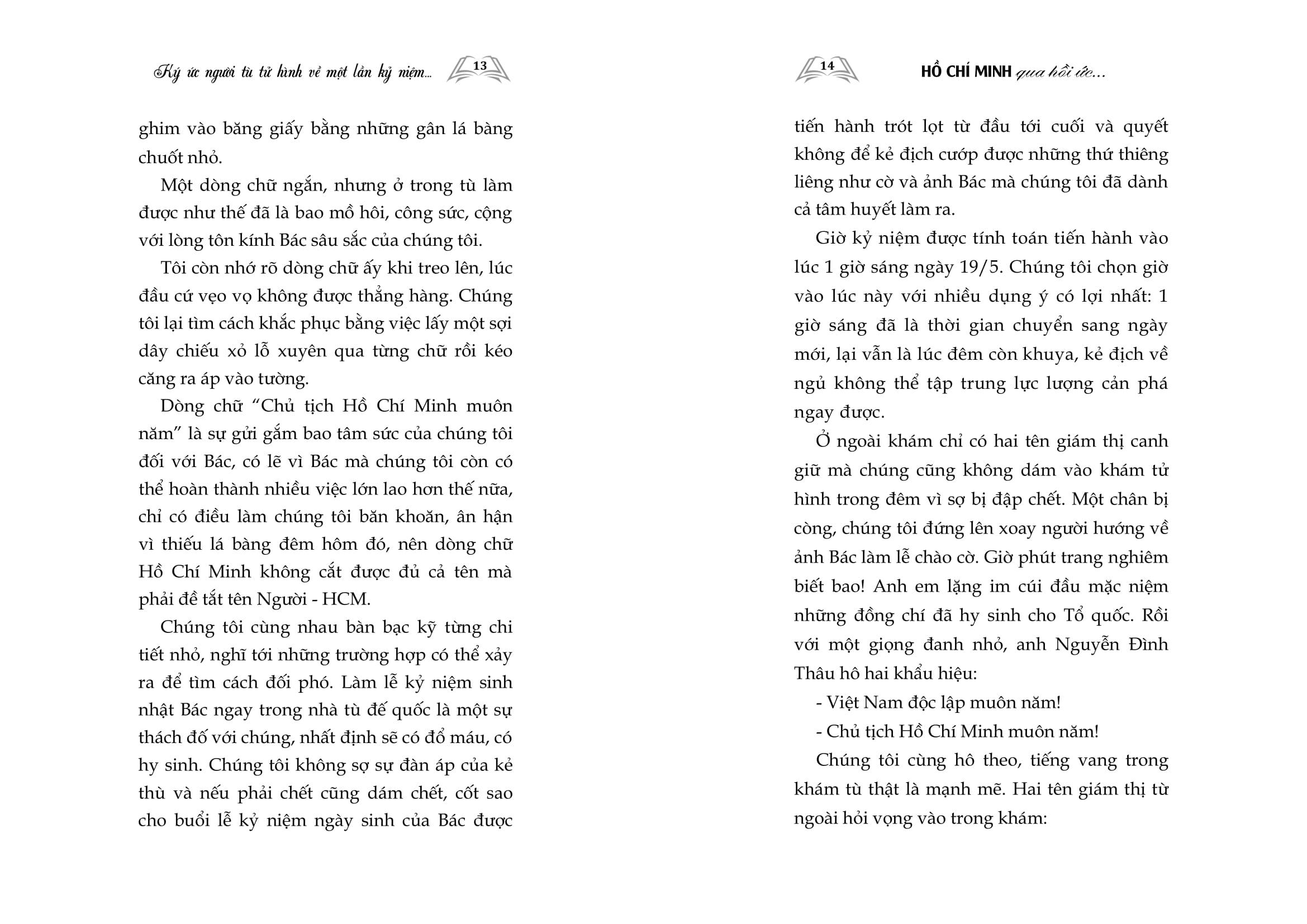 Sách - Hồ Chí Minh Qua Hồi Ức Của Những Cựu Tù Chính Trị Côn Đảo