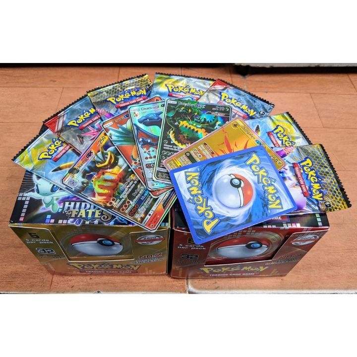 Hộp thẻ bài pokemon 32 gói