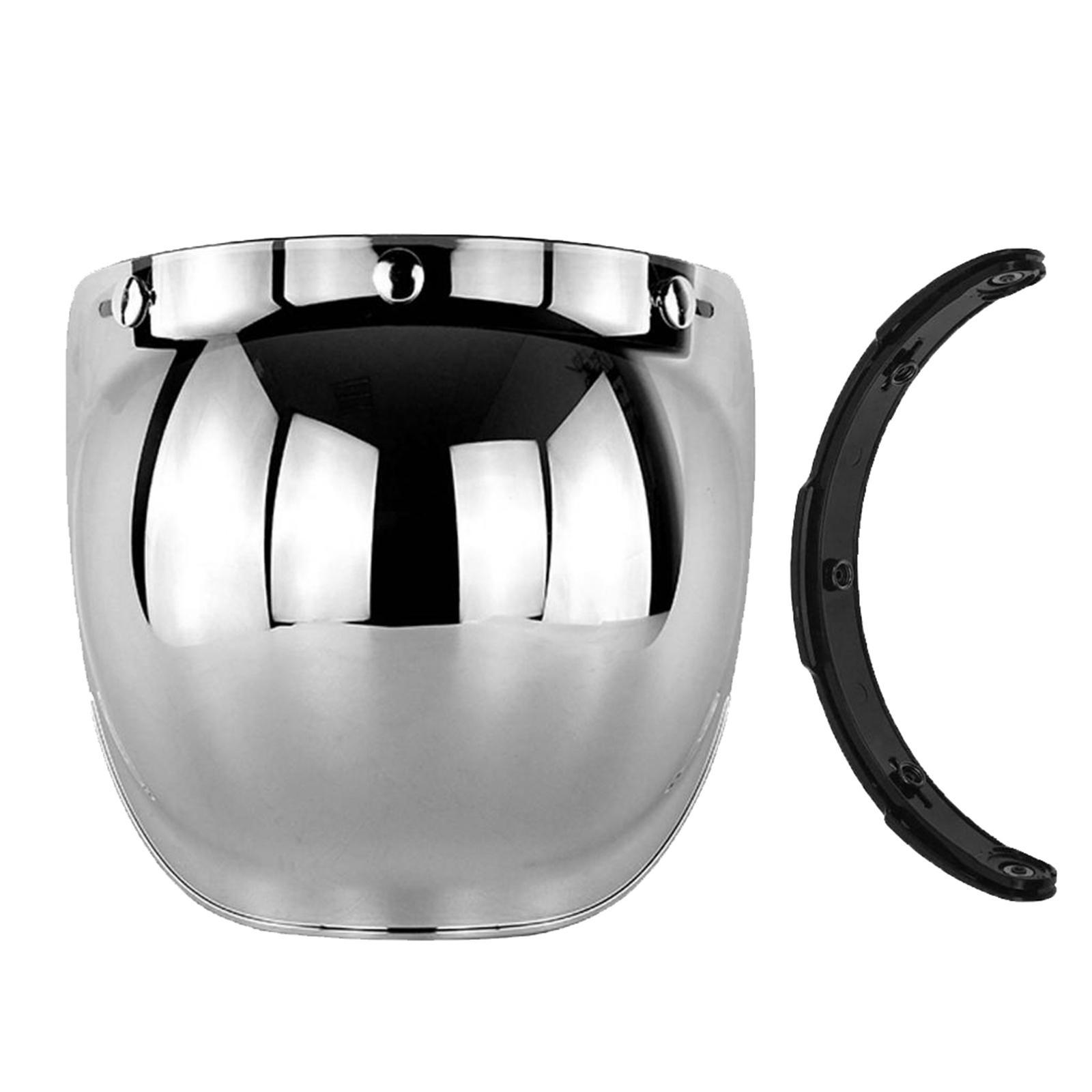 Unisex Motorcycle Bubble Visor Visor Lens