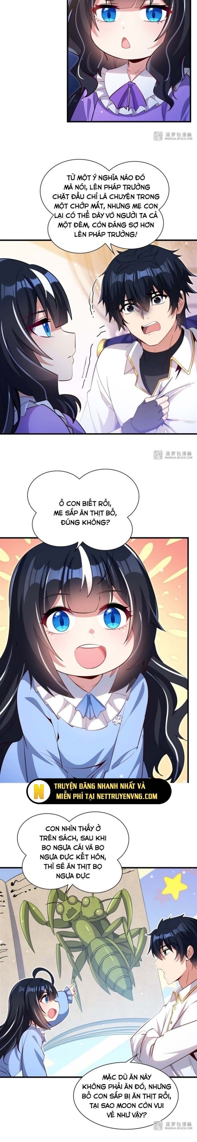 câm miệng đi ác long, ta không muốn trông trẻ với ngươi nữa! chapter 25 2