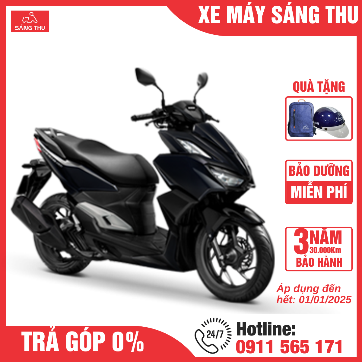 Xe Máy Honda Vario160 Phiên Bản Tiêu Chuẩn