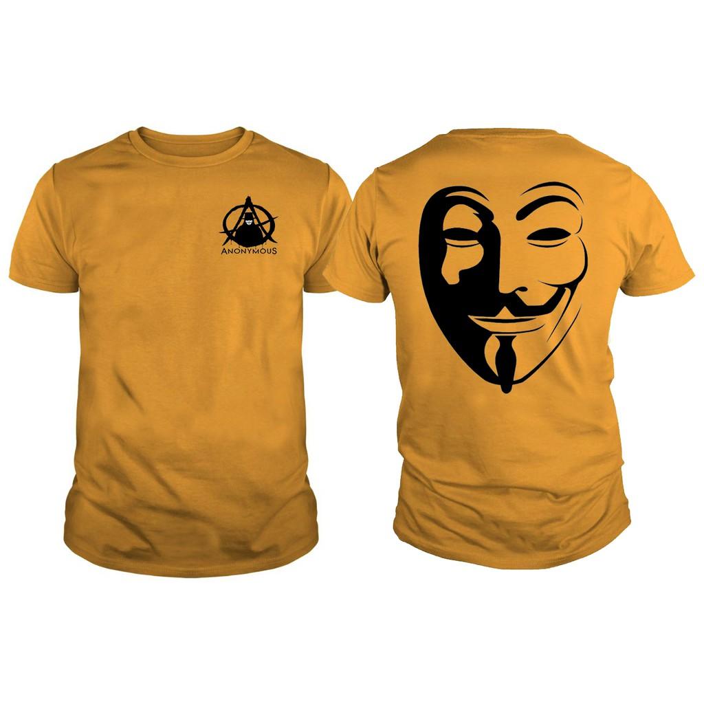 ÁO THUN HACKE.R ANONYMOUS CAO CẤP - HÀNG CỰC CHẤT