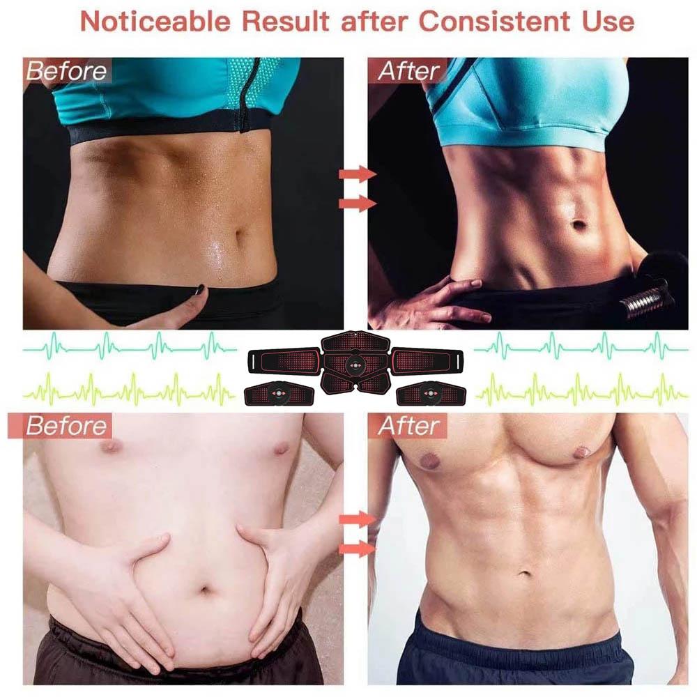 EMS Cơ Điện Máy Kích Thích Di Động Thiết Bị Tập Thể Dục ABS Bụng Máy Bay Huấn Luyện Giảm Béo Nhà Tập Bụng Gym Tập Luyện Thể Hình