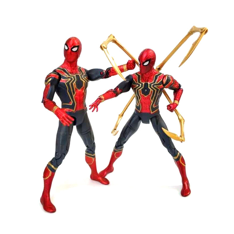 Mô hình khớp động Spider Iron Man Ultimate người nhện thiết giáp trong Marvel trong Avengers Endgame 1597