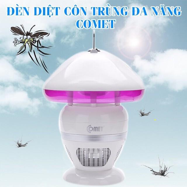 Đèn bắt muỗi Comet CM038 3W kiêm đèn ngủ - Hàng chính hãng