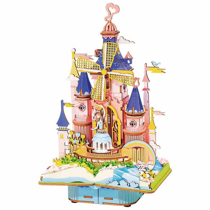 Mô hình Hộp nhạc Magic Castle AM59 Music Box