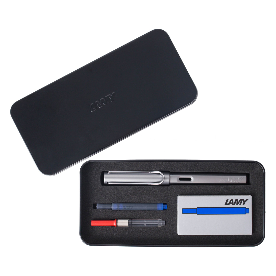 Bộ Quà Tặng Lamy Al-Star Grey 026 (Metal Box) GSAl004