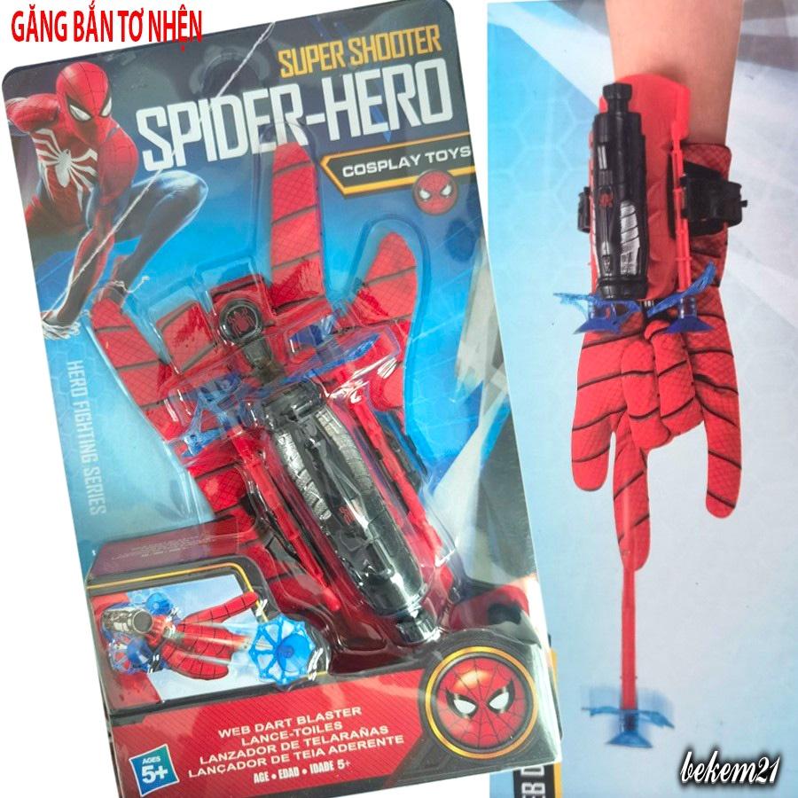 Đồ chơi găng tay bắn tơ Nhện Spiderman Marvel cho bé