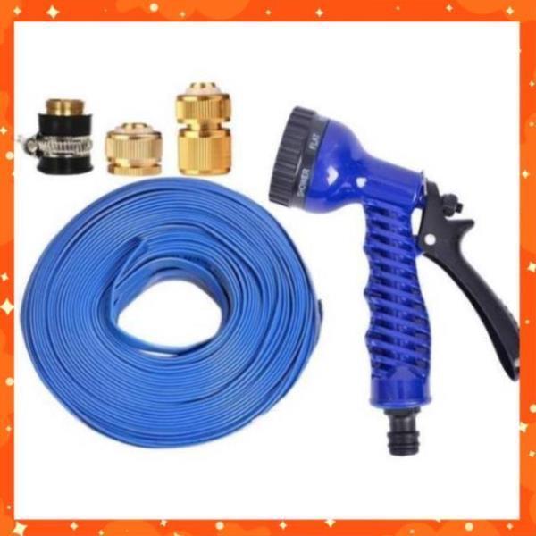 Bộ dây tăng áp 3 lần vòi xịt nước rửa xe, tưới cây loại 3-5m 206843