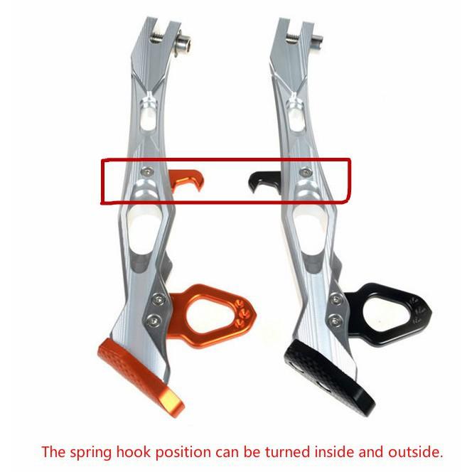 Chân chống xe máy 28cm bằng hợp kim nhôm