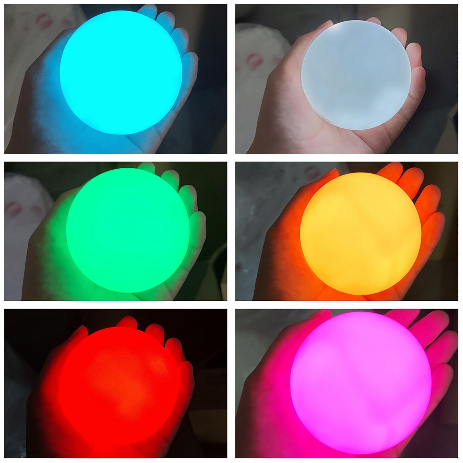 Waterproof Floating Pool Ball Light 16 Colors for Outdoor Garden Lawn Decor
