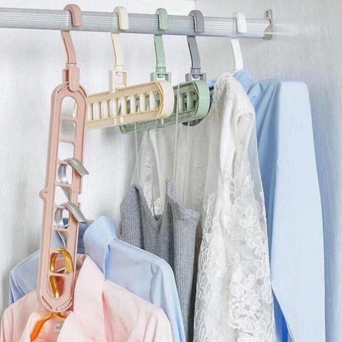 Thanh Móc 9 Lỗ Treo Quần Áo Tiện Dụng