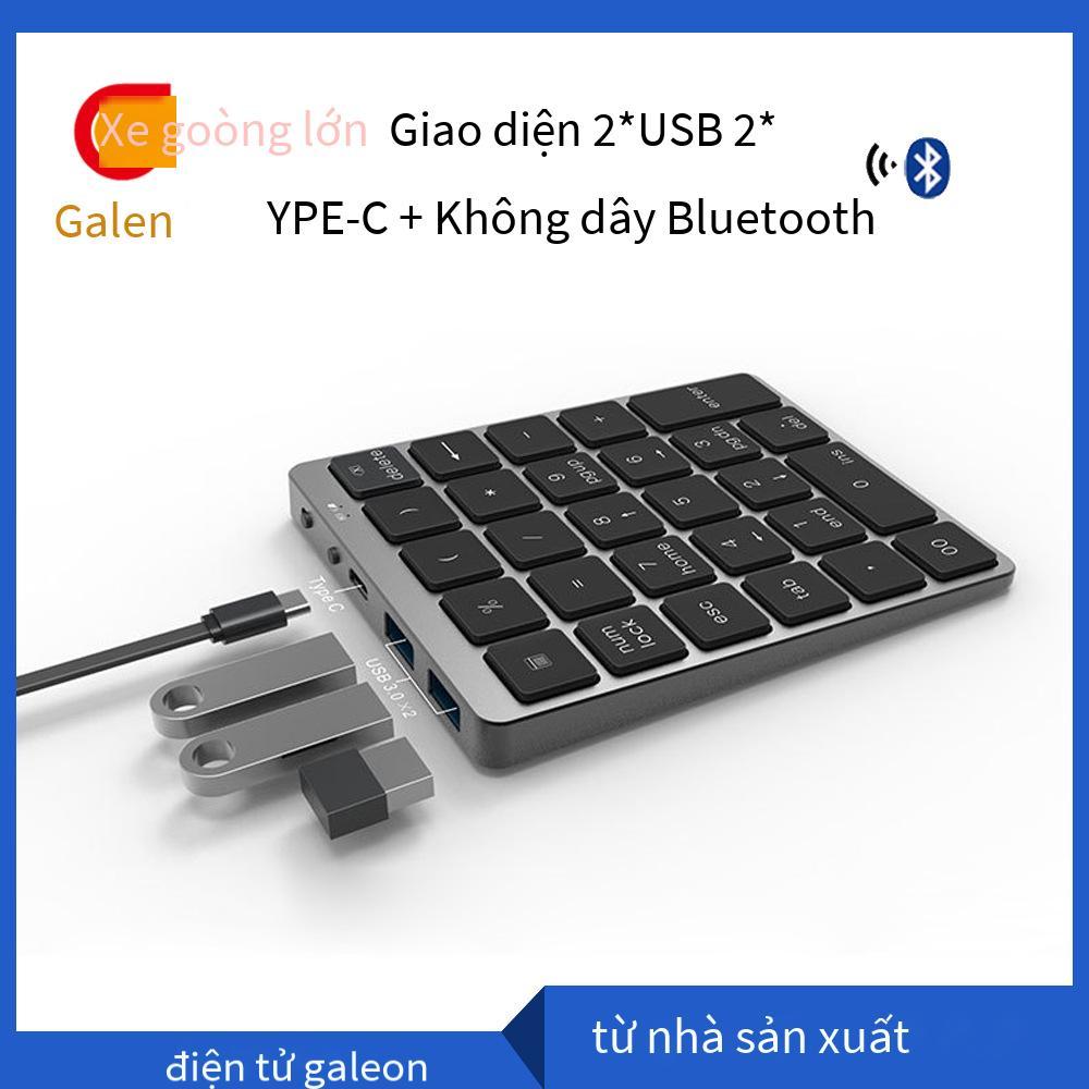 Ưu đãi đặc biệt N970 có dây Bluetooth chế độ kép 28 phím có thể sạc lại hợp kim nhôm nhẹ di động bên ngoài bàn phím đa năng kỹ thuật số