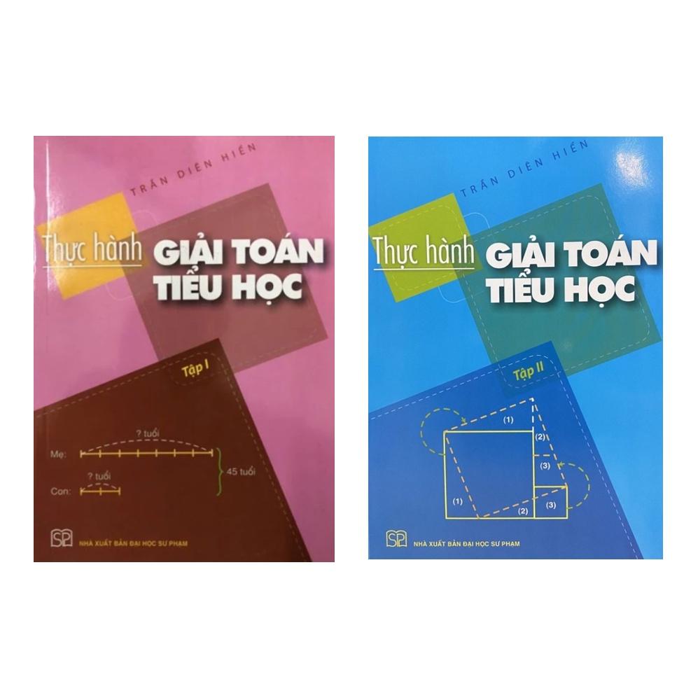 Sách - Combo Thực hành Giải toán Tiểu học ( Tập 1 + Tập 2)