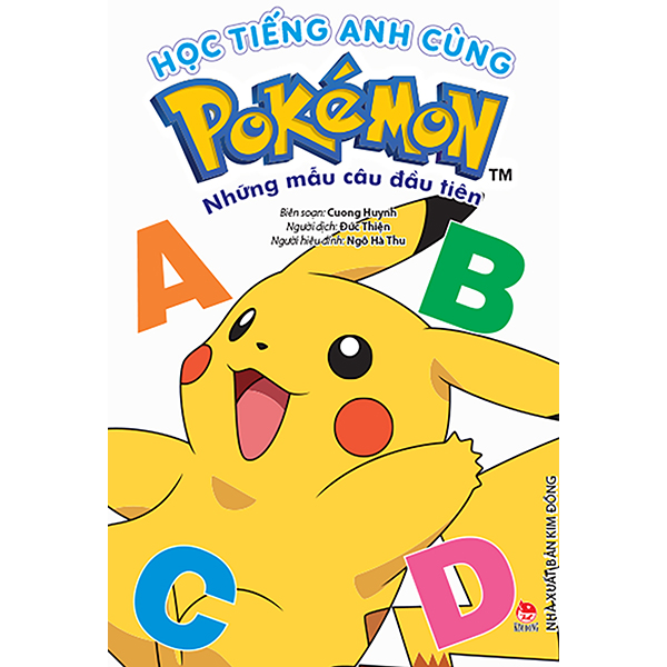 Học Tiếng Anh Cùng Pokémon - Những Mẫu Câu Đầu Tiên