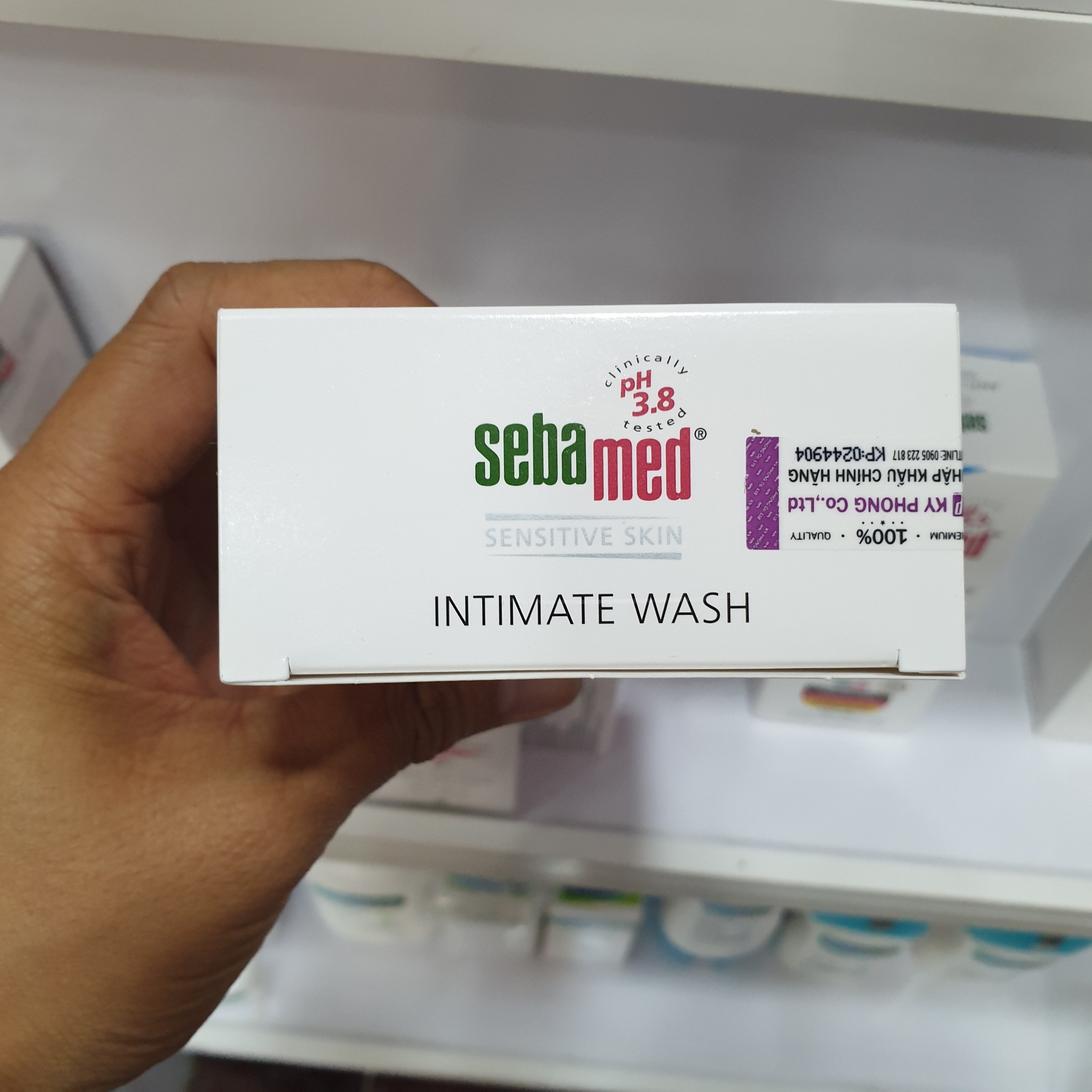 Dung Dịch Vệ Sinh Phụ Nữ Sebamed SSS04C Ph3.8 (200ml)