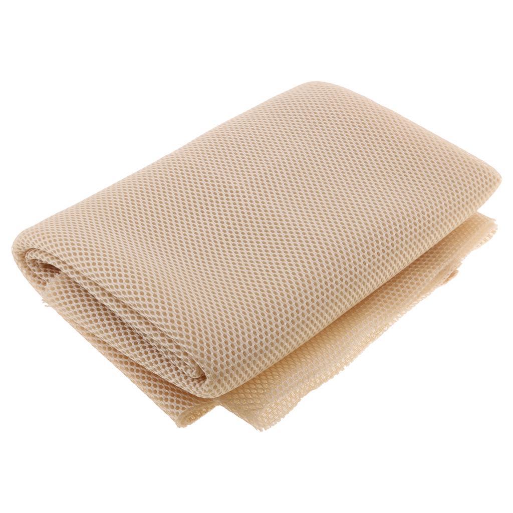 2 Pieces Speaker Grill Cloth Stereo Gille Fabric Speaker Mesh Cloth