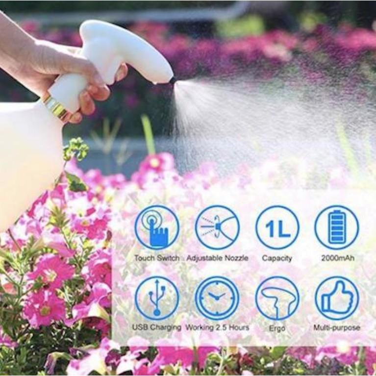 Bình nước phun sương cảm ứng thông minh