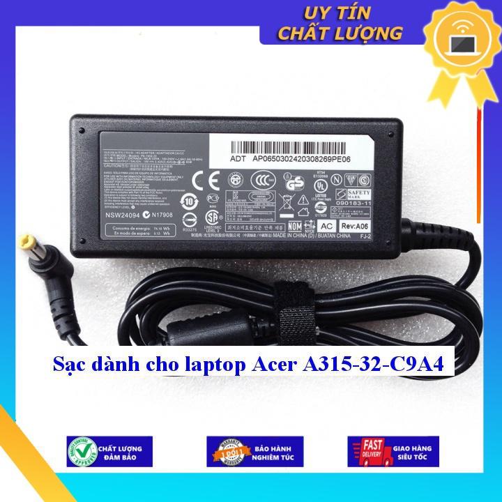 Sạc dùng cho laptop Acer A315-32-C9A4 - Hàng Nhập Khẩu New Seal