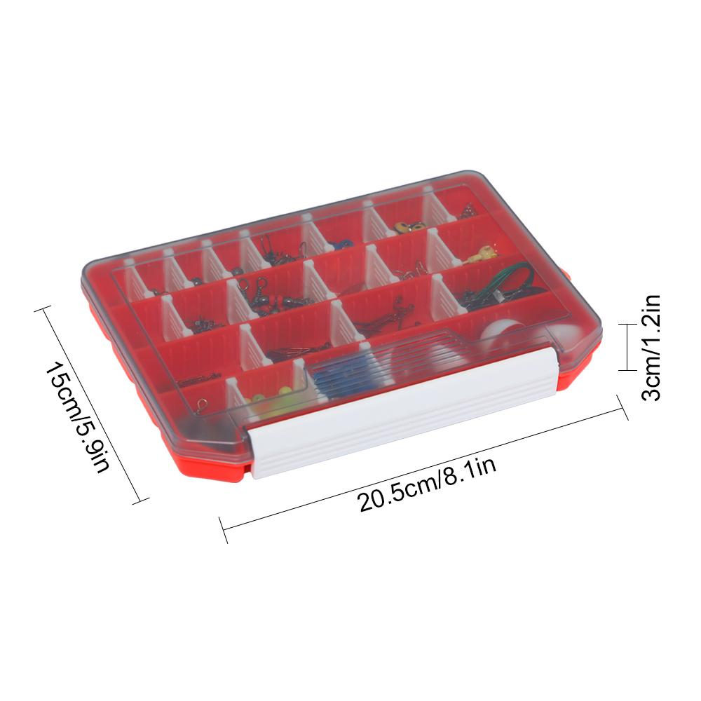 263pcs Fishing Accessories Kit Fishing Tackle Kit Swivels Hooks Split Shots Fishing Gear for Saltwater and Freshwater