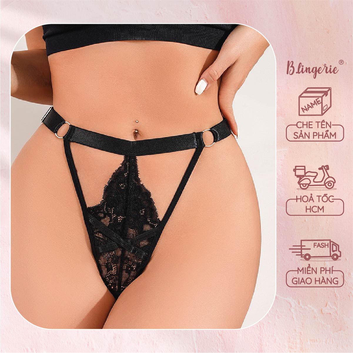 Quần Lót Cá Tính Thoải Mái - B.Lingerie