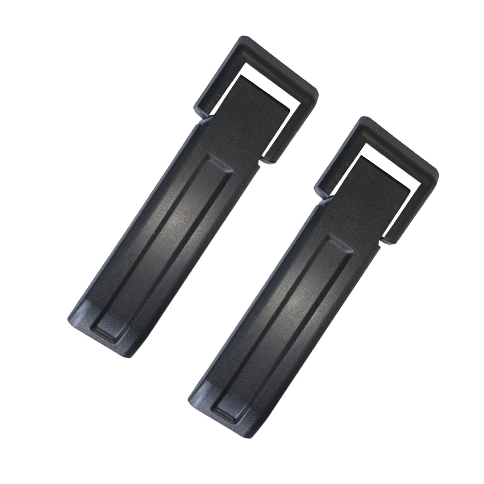 2 Pieces Tailgate Hinge Cover Cap Replaces Parts Easy to Install Black Accessory Tailgate Hinge Covers Trim for