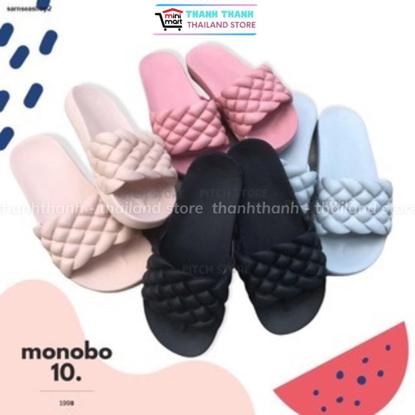 Dép Thái Lan nữ quai đúc siêu nhẹ Monobo moniga 10.5