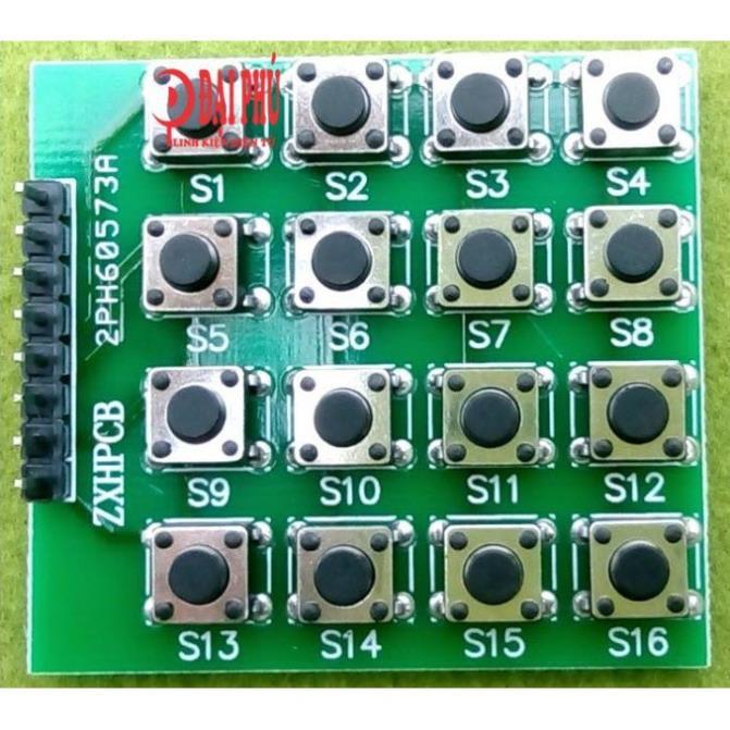 Modul bàn phím ma trận 4X4 16 nút nhấn key microcontroller