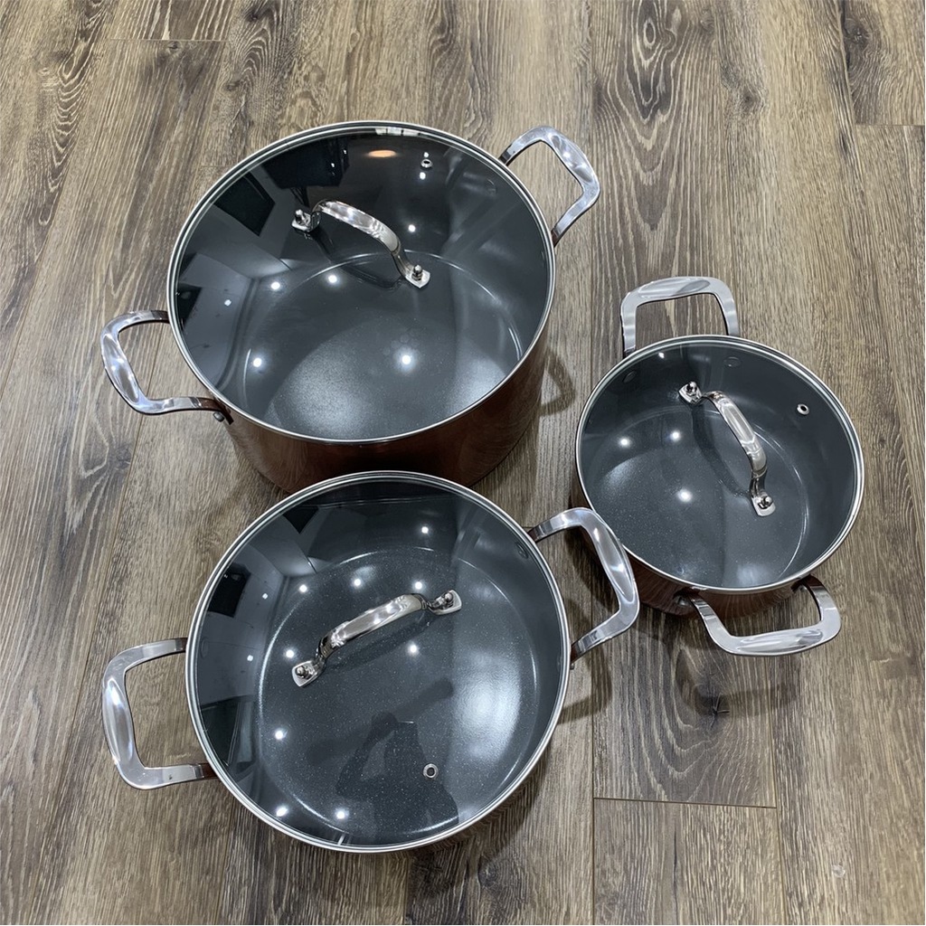 Bộ nồi bếp từ Orkin Or09. Hàng chính hãng