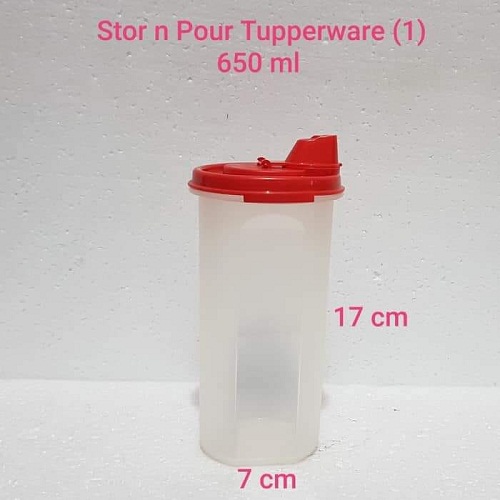 Bình đựng dầu Tupperware Stor N Pour 650ml