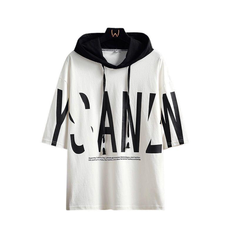 Bộ Đồ Nam Mùa Hè Áo Thun Hoodie Tay Lỡ In Chữ Lớn Quần Jogger Kẻ Caro Thời Trang Zenkonu TOP NAM 259 + QUAN NAM 137