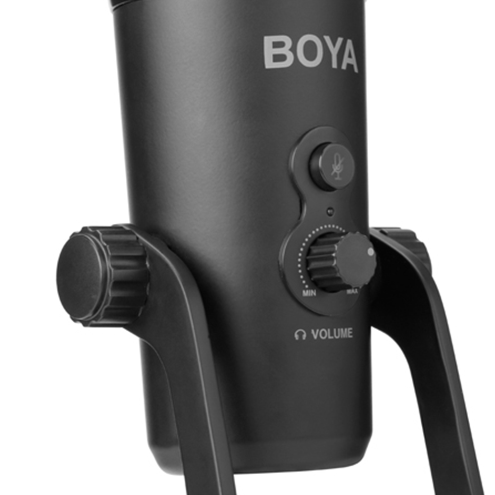 Phụ Kiện Âm Thanh | Micro Thu Âm Chuyên Nghiệp BOYA USB &amp; Large-Diaphragm Condenser Mic BY-PM700 - Hàng Chính Hãng