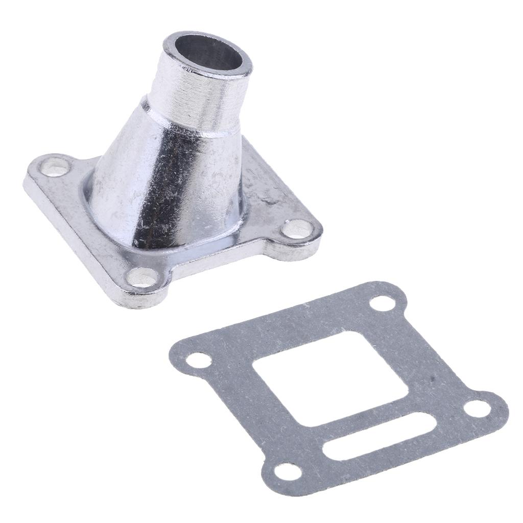 Carb Manifold Adaptor&Gasket For 49cc 2 Stroke Kids Mini Quad Dirt Bike ATV