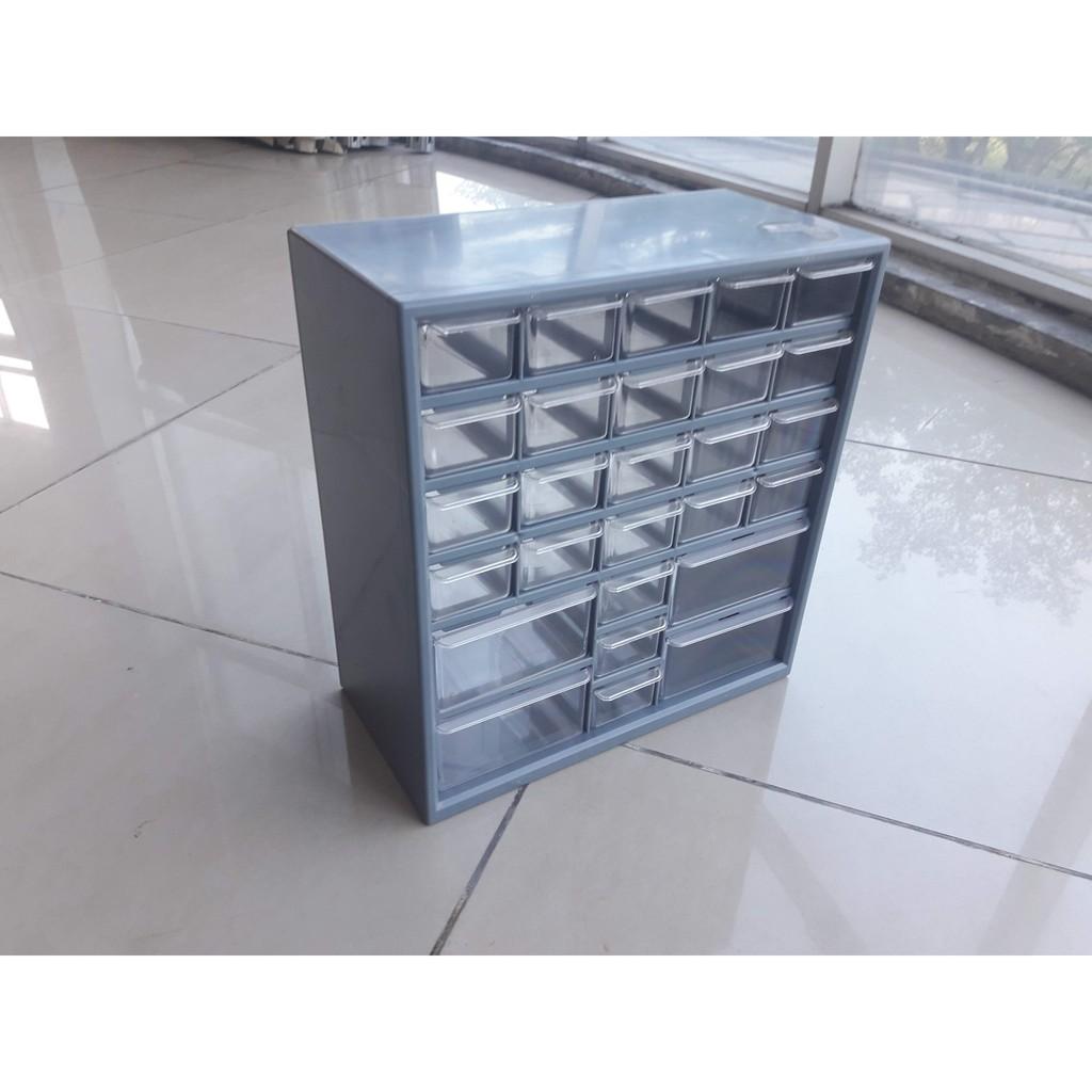 Hộp tủ đựng nhiều ngăn bằng nhựa