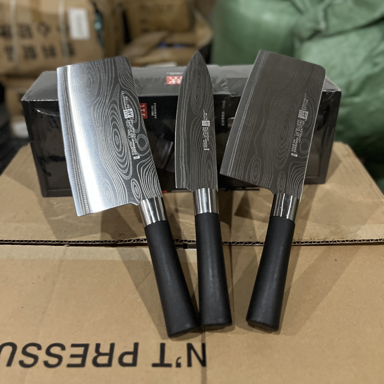 Combo 1 bộ 3 con Dao Đức xịn đủ món của ZWILLING cao cấp