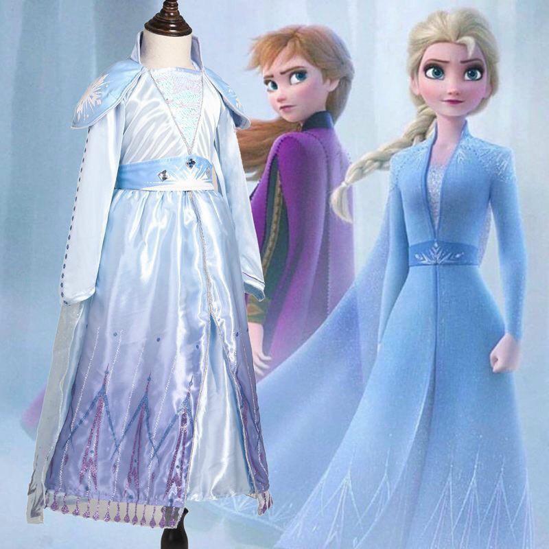 Đầm Công Chúa Elsa Phim Frozen 2 Mới