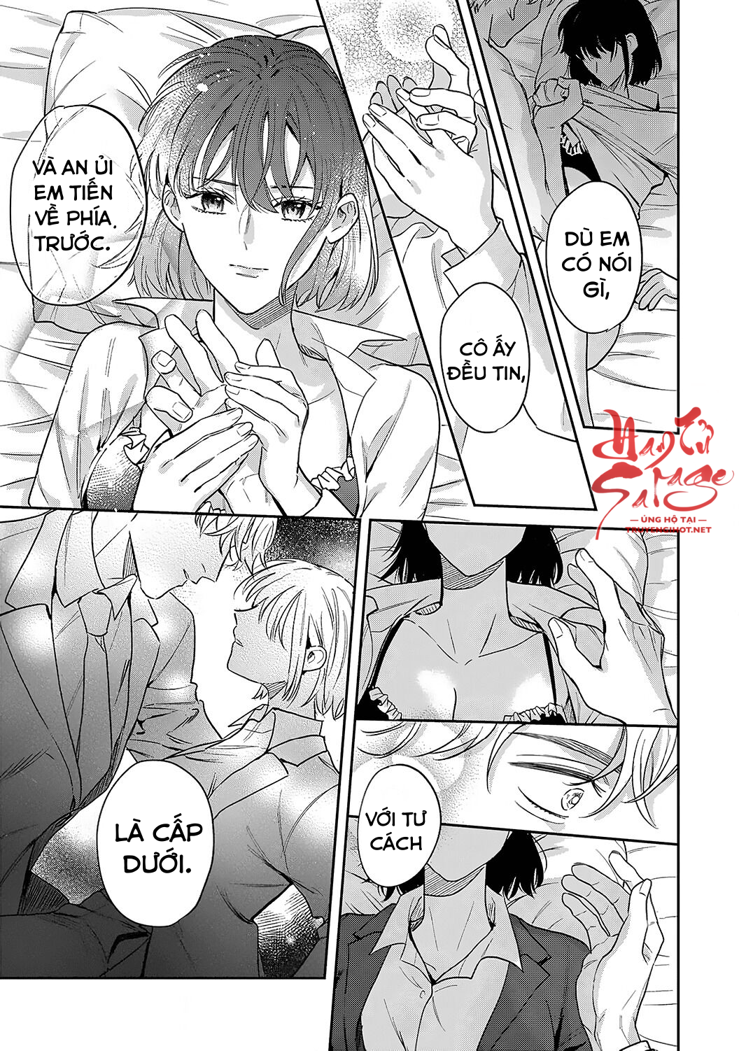 tôi không thể chỉ biết yêu thôi - cấp trên hay soi mói và cấp dưới nghiện mùi chapter 12.1 19