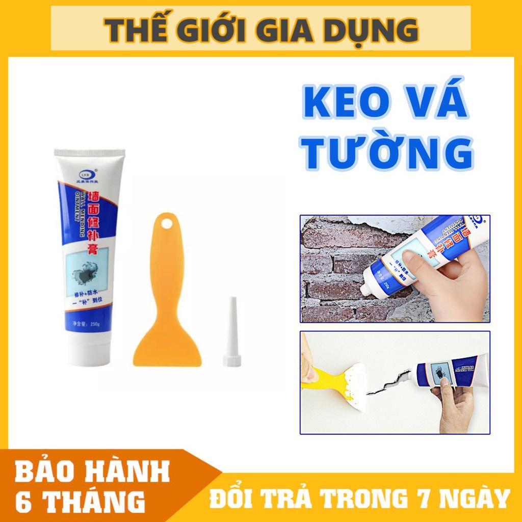 Keo Vá Tường Chống Thấm LKB 250gr - Trám Trét Vết Nứt Khe Hở Tường - Chống Mốc Ẩm Làm Sạch Tường