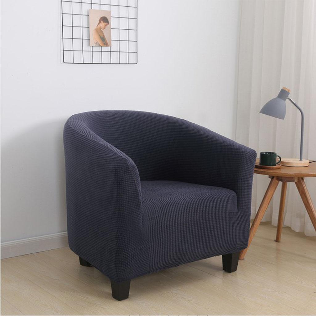 Fashion Armchair Slipcovers Chair Couch Sofa Cover Blue