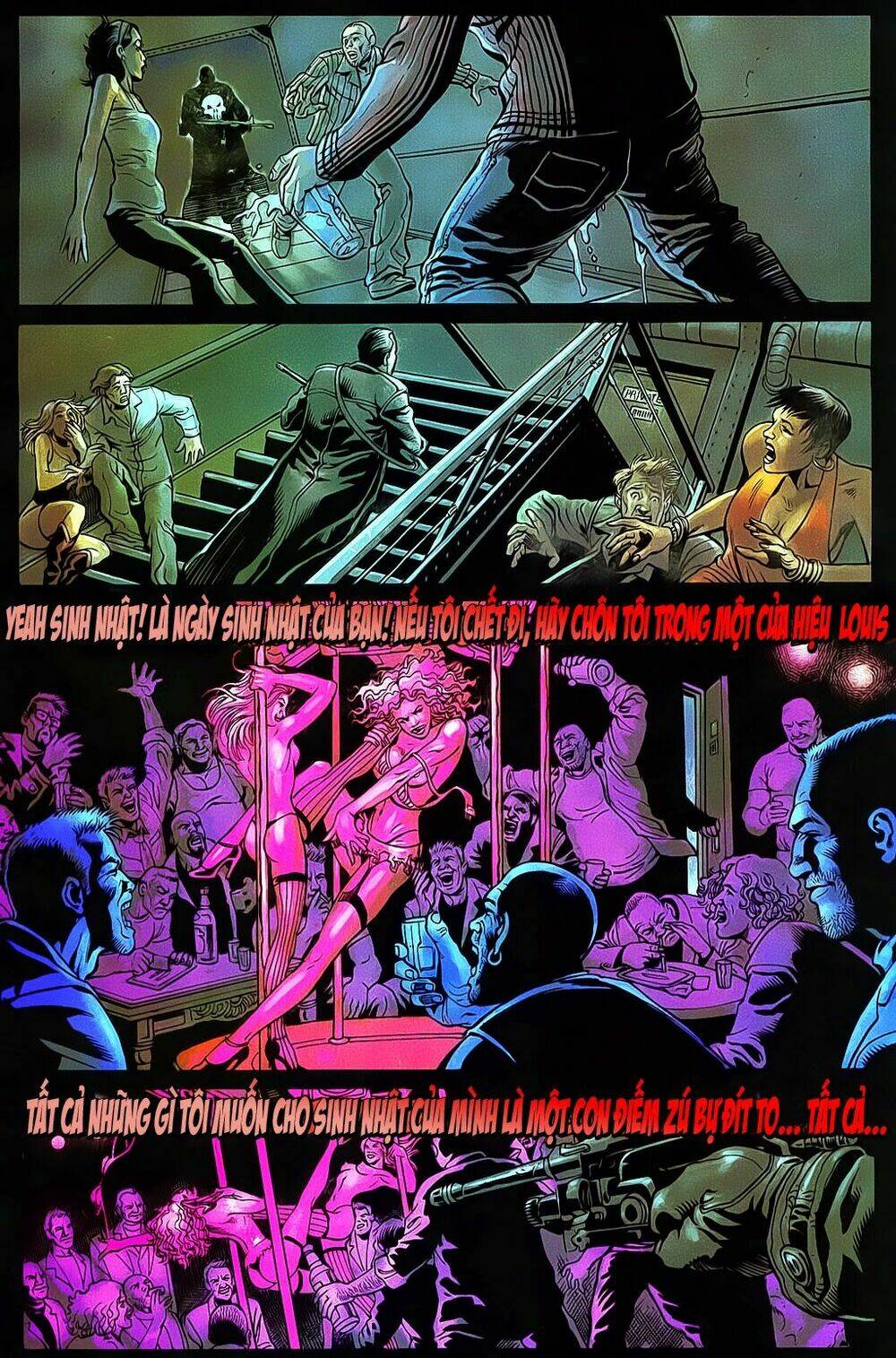 the punisher: trên là dưới & trắng là đen chapter 3 10