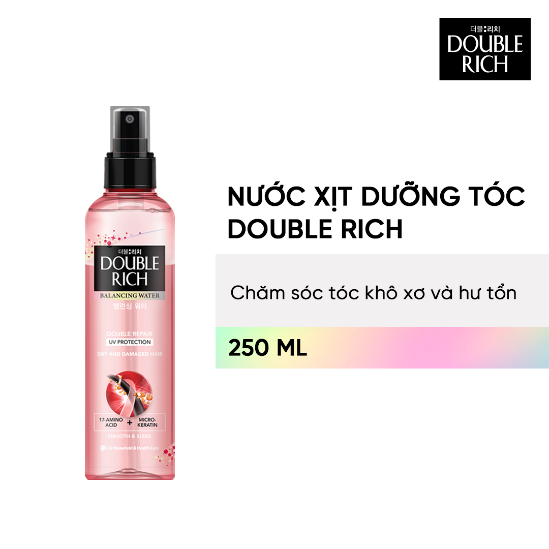 Nước Xịt Dưỡng Tóc DOUBLE RICH BALANCING WATER EXTRA DOUBLE REPAIR120ml/250ml