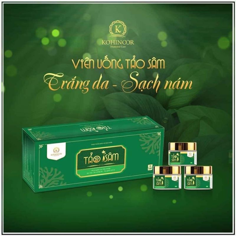 ] - KOHINOOR - Thực Phẩm Chức Căng - Đẹp Da, Mờ Nám, Mờ Tàn Nhang - Hàng Chính Hãng