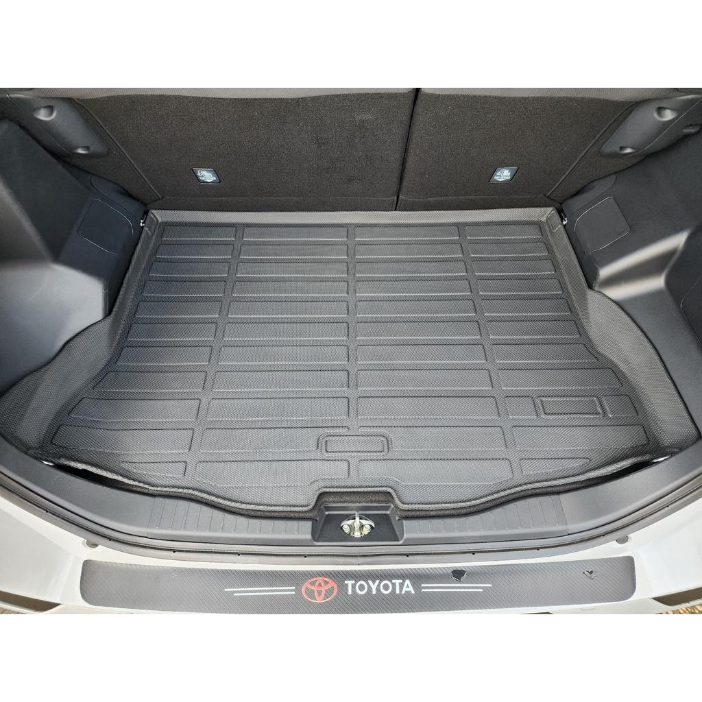 Thảm lót cốp xe ô tô Toyota Raize 2022- nhãn hiệu Macsim - hàng loại 2