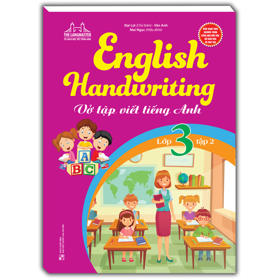 English Handwriting - Vở Tập Viết Tiếng Anh Lớp 3 - Tập 2