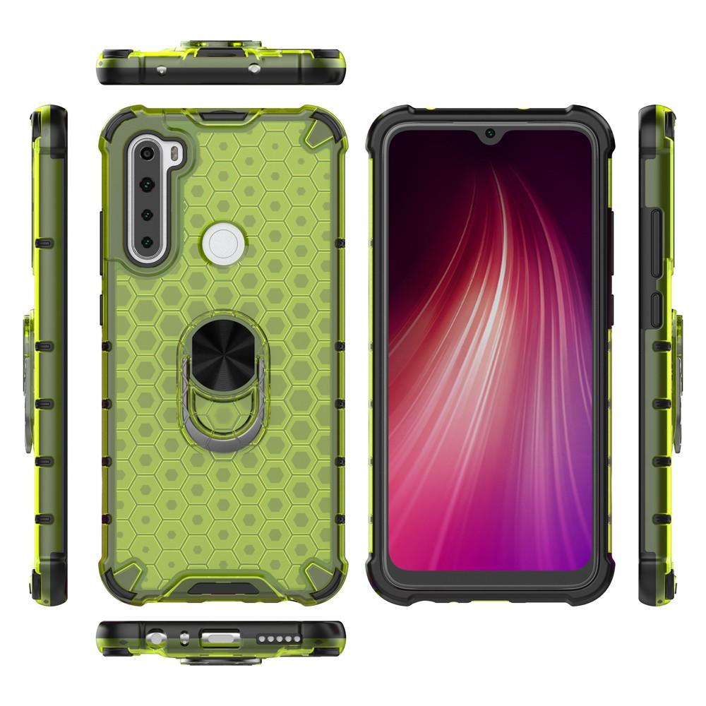 Ốp lưng cho Xiaomi Redmi Note 7 Pro 8 Pro Note 9S 9 Pro Max 10X 4G chống sốc họa tiết tổ ong kèm nhẫn iring