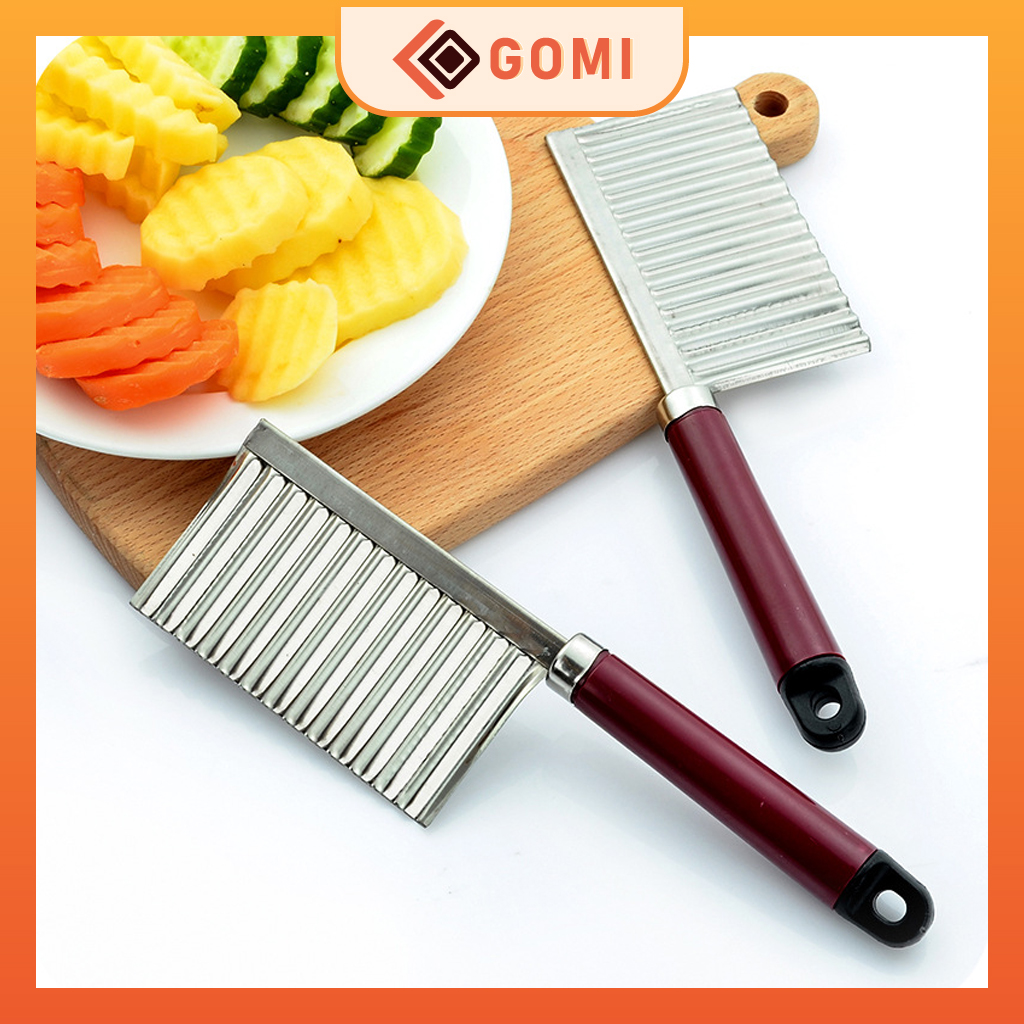 Dao Cắt Khoai Tây Chiên, Dao Cắt Rau Củ Lượn Sóng, Cắt Trái Cây, Cắt Thạch, Cắt Rau Câu Đa Năng, Lưỡi Lượn Sóng