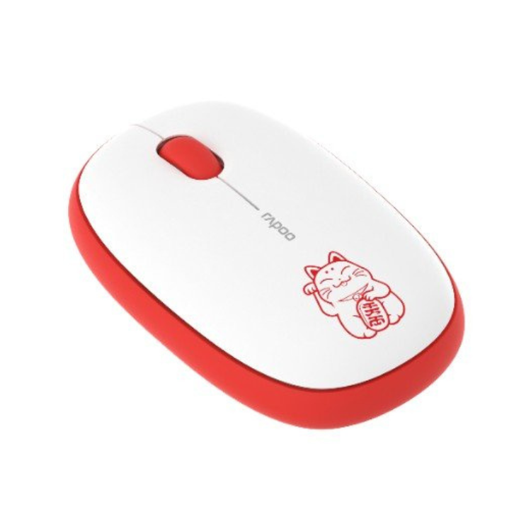 Chuột không dây Rapoo M650 Lucky Cat (Wireless/Bluetooth) - Hàng chính hãng