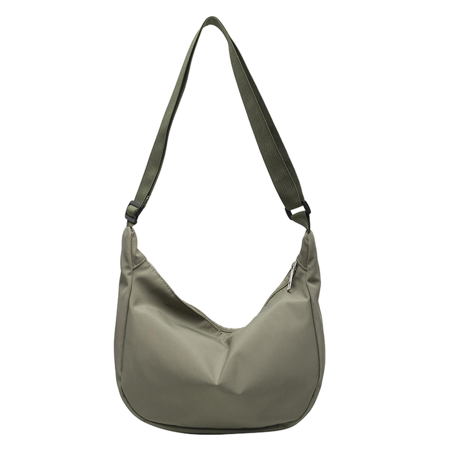 Girls Crossbody Bag with Zipper Women Shoulder Bag for Walking Biking Travel